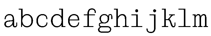PoWCovenantMono Lt FONT
