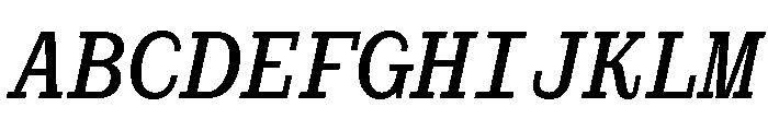 PoWCovenantMono MdIt Font UPPERCASE