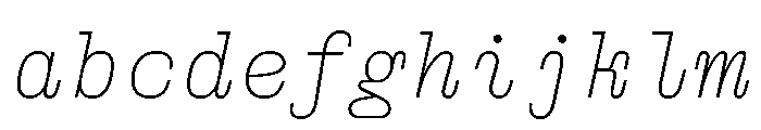 PoWCovenantMono XLtIt FONT