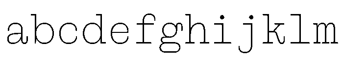 PoWCovenantMono Xlt FONT