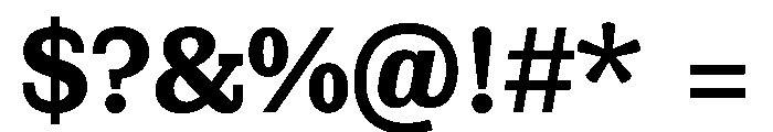 PoWCovenantVF ExtraBold Instance Font OTHER CHARS