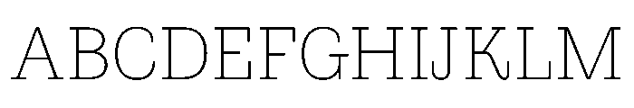 PoWCovenantVF ExtraLight Instance Font UPPERCASE