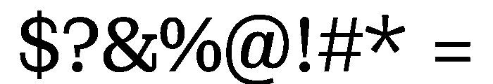 PoWCovenantVF Medium Instance Font OTHER CHARS