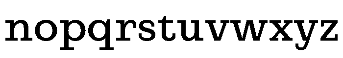PoWCovenantVF Medium Instance Font LOWERCASE