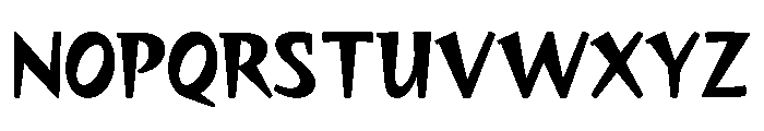 PoWGalmi Black Instance Font UPPERCASE