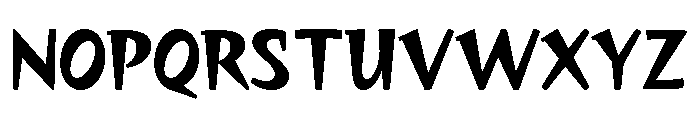 PoWGalmi Black Font UPPERCASE