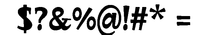 PoWGalmi ExtraBold Instance Font OTHER CHARS