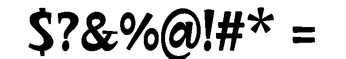 PoWGalmi ExtraBold Font OTHER CHARS