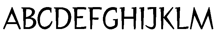 PoWGalmi Medium Instance Font UPPERCASE