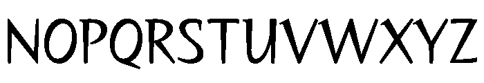 PoWGalmi Medium Instance Font UPPERCASE