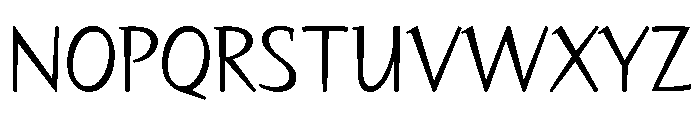 PoWGalmi Regular Instance Font UPPERCASE