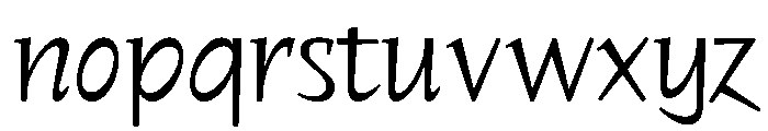 PoWGalmi Regular Instance Font LOWERCASE