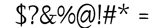 PoWGalmi Regular Font OTHER CHARS