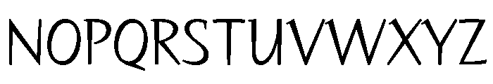PoWGalmi Regular Font UPPERCASE