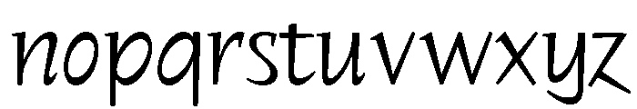 PoWGalmi Regular Font LOWERCASE
