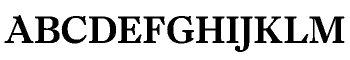 PoWGarnier Bold Font UPPERCASE