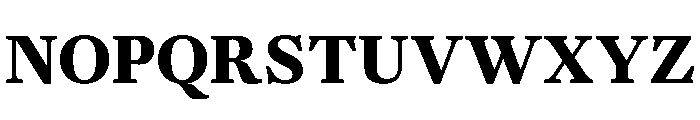 PoWGarnier ExtraBold Instance Font UPPERCASE