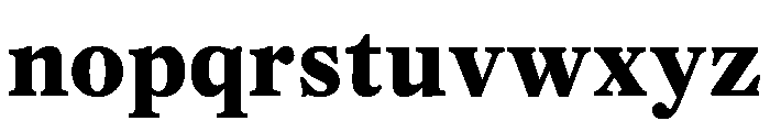 PoWGarnier ExtraBold Instance Font LOWERCASE