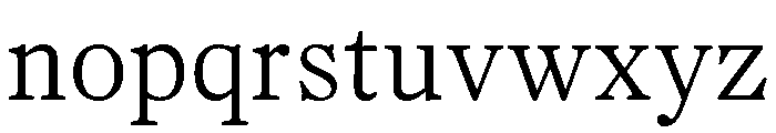 PoWGarnier Light Font LOWERCASE