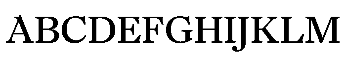 PoWGarnier Medium Font UPPERCASE