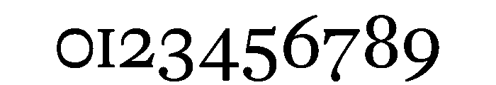 PoWGarnier Regular Instance Font OTHER CHARS