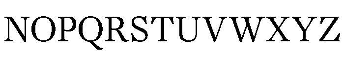 PoWGarnier Regular Font UPPERCASE