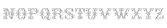 PoWLimerick Clover Font LOWERCASE