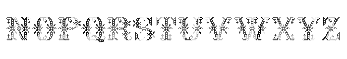 PoWLimerick Lozenge Font LOWERCASE
