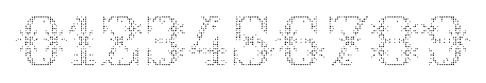PoWLimerick Mosaic Font OTHER CHARS