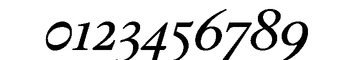 PoWSavon Italic Font OTHER CHARS
