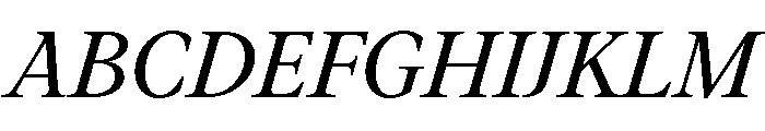 PoWSavon Italic Font UPPERCASE