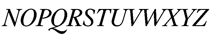 PoWSavon Italic Font UPPERCASE