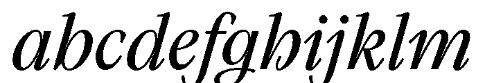 PoWSavon Italic FONT