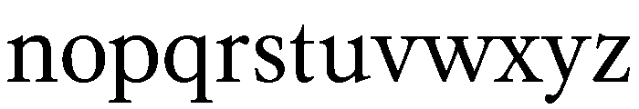 PoWSavon Regular Font LOWERCASE