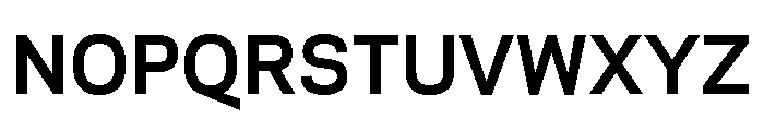 Polaris Bold Font UPPERCASE