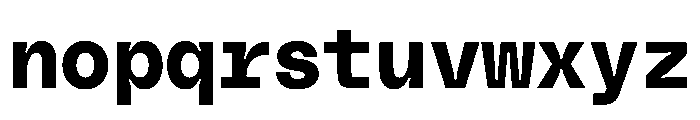PolySans BulkyMono Instance Ed7d9805 Font LOWERCASE