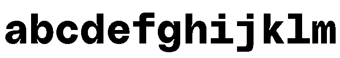 PolySans BulkyMono FONT
