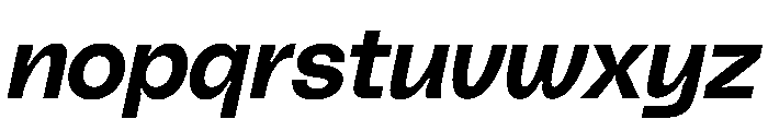 PolySans InkyItalic Instance Font LOWERCASE