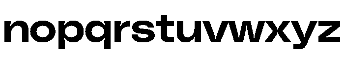 PolySans InkyWide Instance Font LOWERCASE
