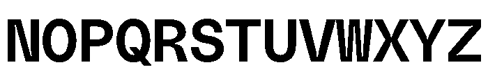 PolySans MedianMono Font UPPERCASE