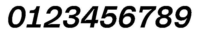 PolySans MedianMonoItalic Instance Font OTHER CHARS