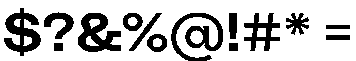 PolySans MedianWide Instance 784b066a Font OTHER CHARS