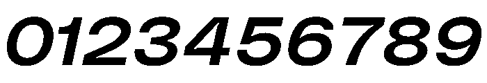 PolySans MedianWideItalic Instance Font OTHER CHARS