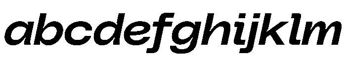 PolySans MedianWideItalic Instance FONT