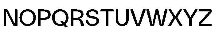 PolySans Neutral Instance Font UPPERCASE