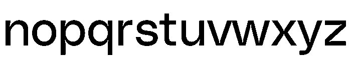 PolySans Neutral Instance Font LOWERCASE
