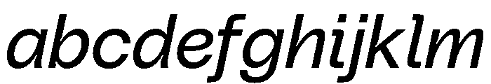PolySans NeutralItalic Instance FONT