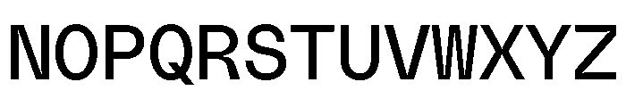 PolySans NeutralMono Font UPPERCASE
