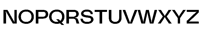 PolySans NeutralWide Font UPPERCASE