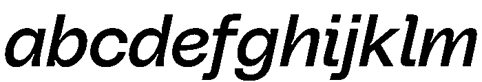 PolySans RelaxItalic Instance FONT